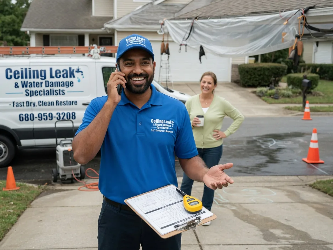 Ceiling Leak Cleanup Hallwood, VA FAQs
